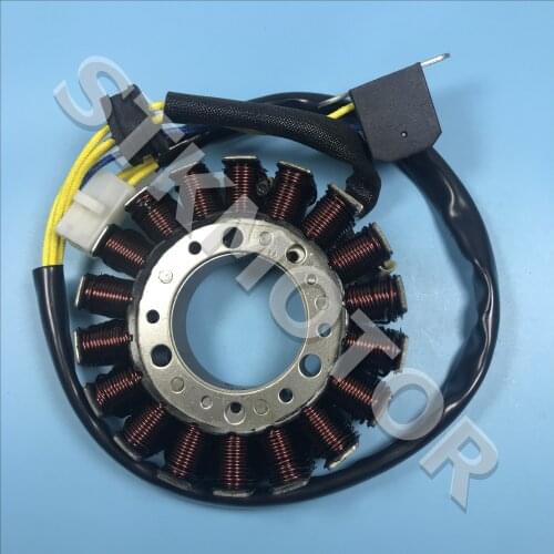 18 Coils Magneto Stator 104mm For Majesty YP250 ROKETA MC-54B Linhai VOG 250 257 260 300 LH170MM AEOLUS BMS 260 Diamo 257