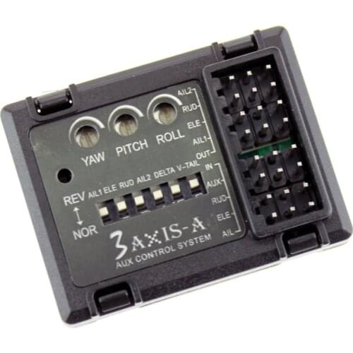 3-AXIS Stabilizer Flight Control Controller Gyro for FPV Airplane Helicopter Fixed Wing Aircraft Delta RC Model