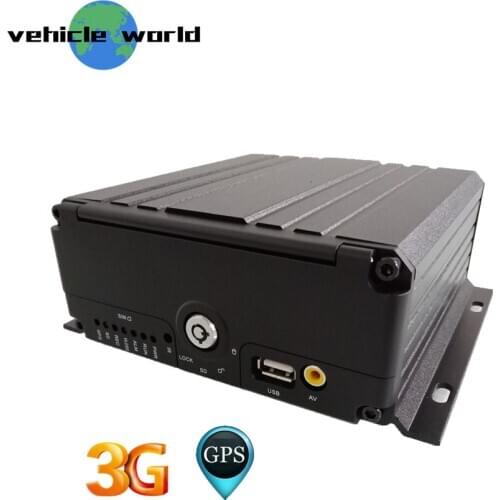 AHD 1080P SD Card HDD 4Ch GPS 3G Vehicle Car Taxi Trailer Truck School Bus Mobile DVR