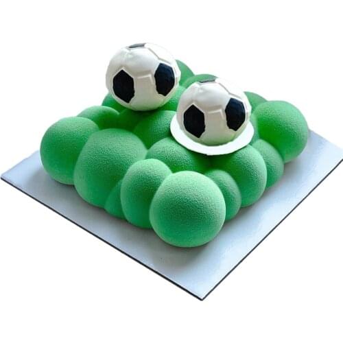 Meibum Non-Stick Silicone Cake Mold Cloud-Shaped Mousse Baking Mould Heart Design Dessert Decorating Tool Party Kitchen Bakeware