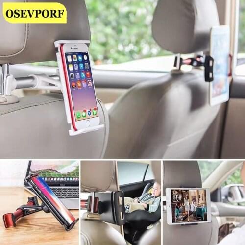 Car Back Seat Phone Holder 360 Degree Rotate Stand for iPad 4/3/2 Air Pro 4-11' Universal Car Phone Bracket For Tablet iPad Mini