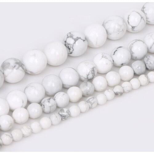 38-40cm/strip 4mm-10mm Round Beads Loose Bedas For Jewelry Making Findings Necklace Bracelet Earrings Findings