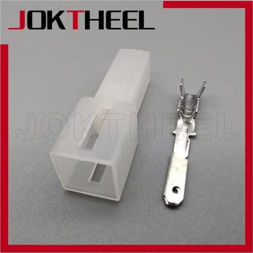 1/5/10/20sets kit white 2.8mm 1 Pin way male housing adapter automotive connector electric wire Connector plug DJ7011-2.8-11
