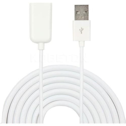 Hot sale USB 2.0 A Male to Female Extension Data Extender Charge Extra Cable for iphone Samsung Note4 S6 Edge Laptop Cord 100cm