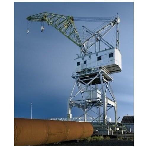 1/350 Scale WWII Scene Series US Navy 25 Tons Cable Jib Crane Self-assembly Precision Metal Model 1 Set