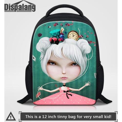 12 Inch Mini Bookbag Kids Custom Design Doll School Backpacks Girls Kawaii Rucksack Children Schoolbags For Kindergarten Bagpack