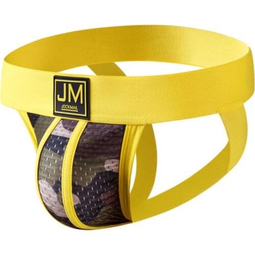 Summer Mens Sexy Underwear Gay Jockstraps Breathable Polyester Mesh Sissy Thongs Boys T-back Pants