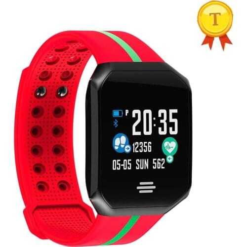 Newest smart band wristband IP67 waterproof design heart rate blood pressure monitoring big screen bluetooth 4.0 alarm clock