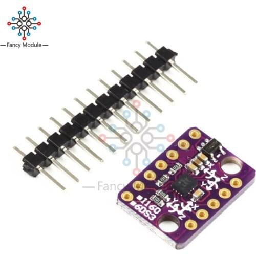 New 6-axis Rate Gyro BMI160 GY- BMI160 6DOF Gravity Accelerometer Sensor Module IIC SPI