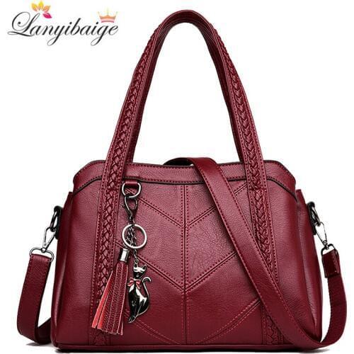 Luxury handbags women bags designer crossbody bags for women 2020 purses and handbags high quality leather tote bolsa feminina