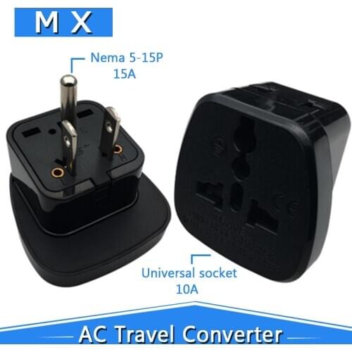 With security door, American switch plug, Taiwanese Mexican travel converter, one minute two