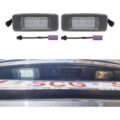 Fits For Chevrolet Tahoe Malibu Equinox Suburban 2015 2016 2017 2018 2019 Canbus SMD Led License Plate Lights Lamp