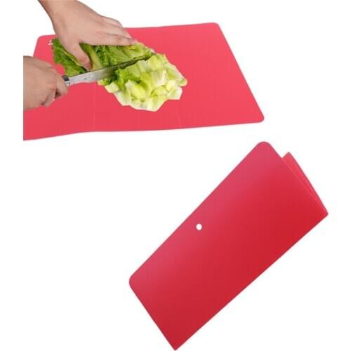 Outdoor Folding Plastic Chopping Board Portable Collapsible Cutting Board Camping Hiking Picnic Cookware Accessories
