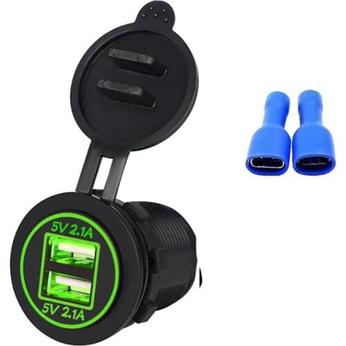 Universal voltage mounted to automotive motorcycle SUV car supplies for Fiat 500X Argo 500L 124 Tipo Qubo Panda Mobi