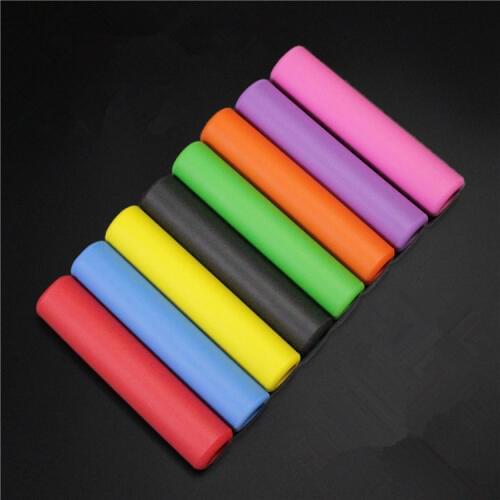 1 Pair Set Handlebar Silica Super Soft Gel Foam Silicone Sponge Antiskid Mountain Bike Grips Personalized handlebar plugs