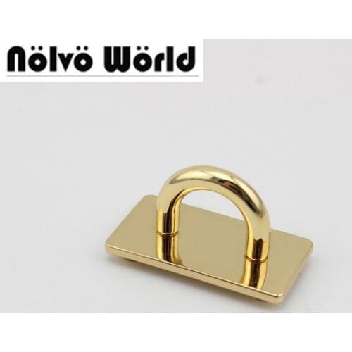 10pcs 37*20mm alloy metal arch bridge connector hanger for bags belts strap GOLD new Hardware Accessories