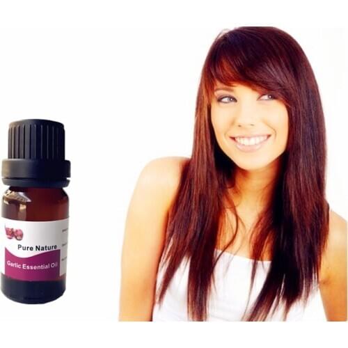 100% Natural Organic Extra Virgin Garlic Oil Thailand Best Cold Press Garlic Oil Skin Hair Care Essential Oil 10ml