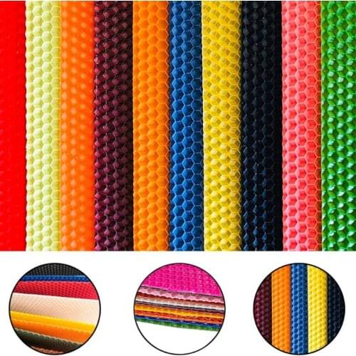 12PCs Beeswax Candle Making Kit DIY Colorful Honeycomb Sheets Rolling Candle Kit