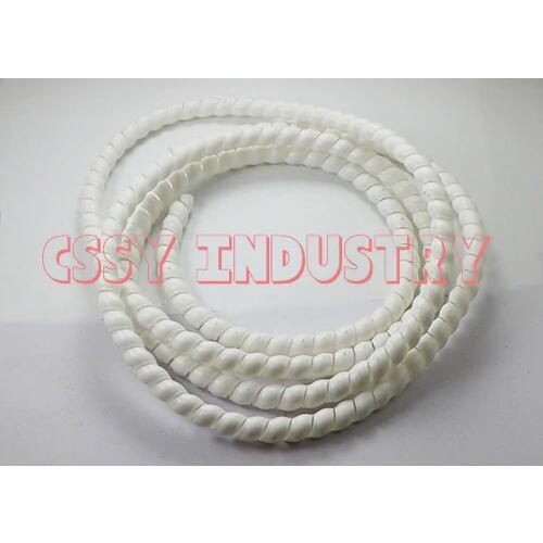 2meter/lot free shipping 32mm Flame retardant spiral bands diameter Cable casing Cable Sleeves Winding pipe