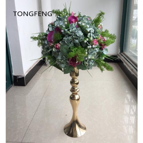 30cm MIXCOLOR 10pcs/lot Artificial rose flower wall wedding backdrop decoration table centerpiece flower ball flower runner
