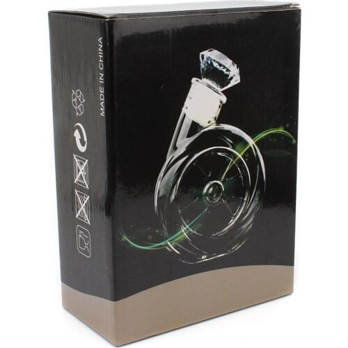 500ml Glass Decanter Decanter with Stopper for Wine Bourbon Juice