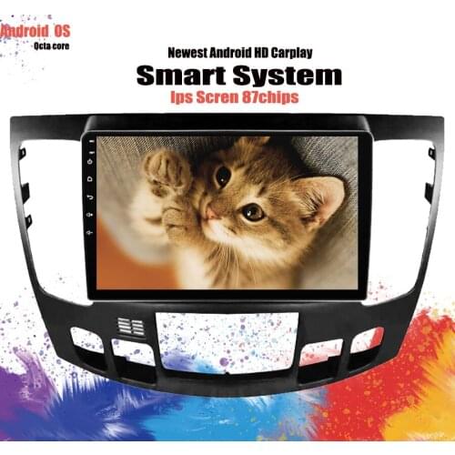 Android 10 6+128G For Hyundai SONATA 2008 2009 2010 Car GPS Navigation Head Unit Car Multimedia Stereo Player Stereo Radio Audio