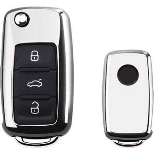 Car Key Case For Volkswagen VW Passat Golf Jetta Bora Polo Sagitar Tiguan Auto Key Bag Cover Protector