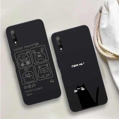 Cat games Black Soft Phone Case For Huawei P40 P30 P20 Mate 10 20 30 40 Pro lite Plus P smart 2019 2020 TPU Cover