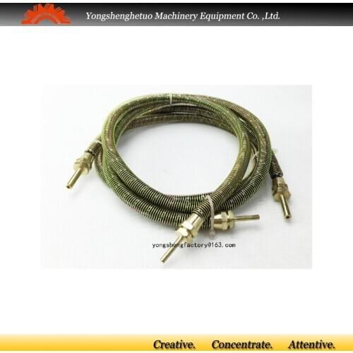 Flexible steel wire woven jacket Oil Tube 6mm dia 500mm long OST 0.5m-4m