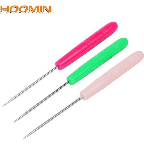 HOOMIN Pastry Tools Stainless Steel Biscuit Needle Biscuit Icing Sugar Baking Stir Needle Fondant Cake Tester Decorating Tools