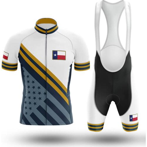 2021 hot sale Texas Cycling Sets Bike uniform Summer Cycling Jersey Set Road Bicycle Jerseys MTB Breathable Cycling Clothing