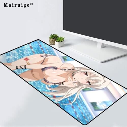 Mairuige Animated Mouse Pad Sexy Big Breast Girl Computer Notebook Office Keyboard Game Console Accessories Desk Mat Mousepad