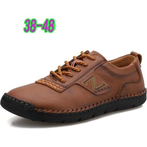 Leather Shoes Casual Sneakers Men Shoes Driving Comfortable Quality Leather Shoes Men Loafers Hot Sale Moccasins Tooling Shoe