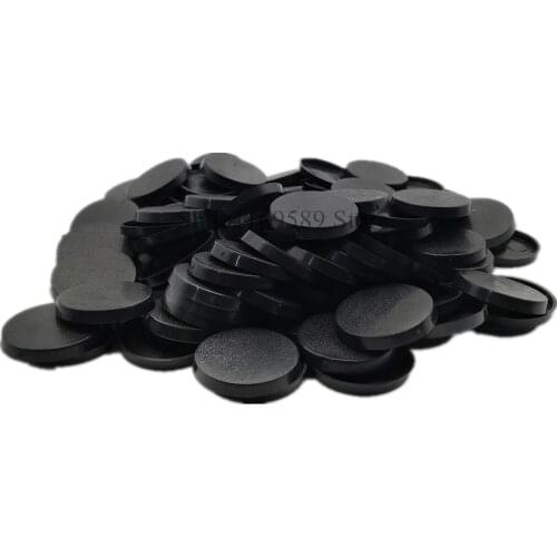 Lot Of 100PCS 28.5mm Round Bases For Miniature Wargames Table Games