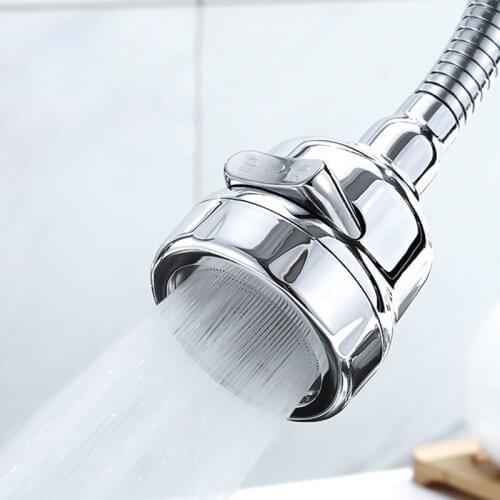 3 Modes Faucet Aerator Moveable Flexible Tap Head Shower Diffuser Rotatable Nozzle Adjustable Booster Faucet Kitchen Accessories