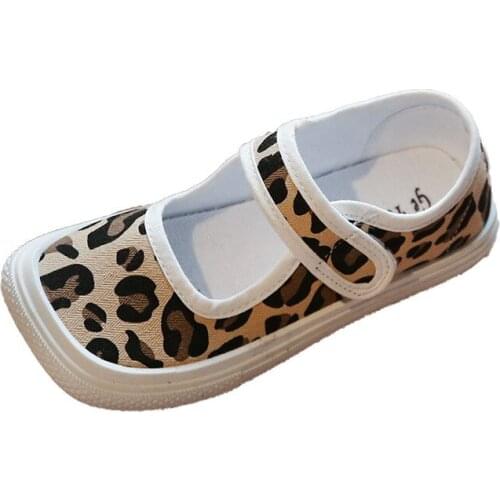 Girls Square Toe Canvas Shoes 2021 Summer New Fashion Princess Cloth Shoes Shallow Mouth Kids Casual Flats 23-34 Hot All-match