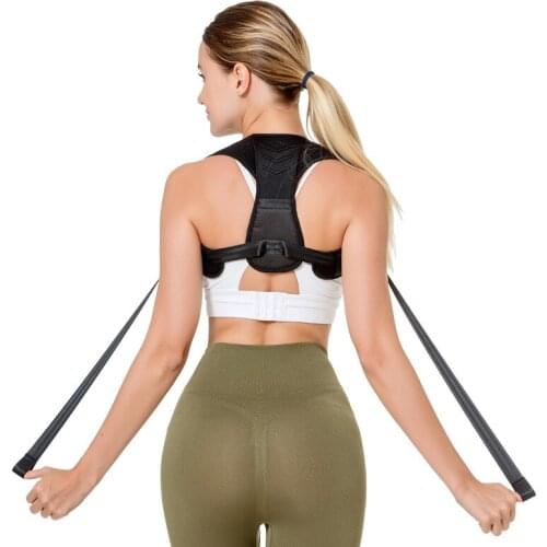 Adjustable Posture Corrector Back Support Shoulder Back Brace Posture Correction Spine Postural Corrector For Sport
