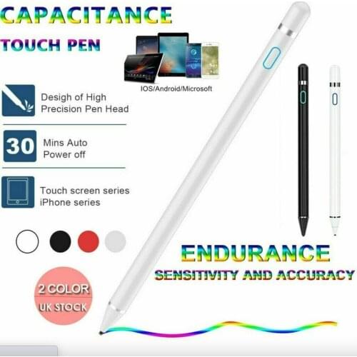 Capacitive stylus 1.45mm ultra-fine pen tip rechargeable to restore real brush painting writing Android phablets