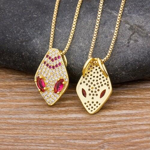 Boho Crystal Choker Necklaces Cubic Zirconia For Women Fashion Gold Chain Charm Vintage Pendant Necklace Jewelry Party Gift