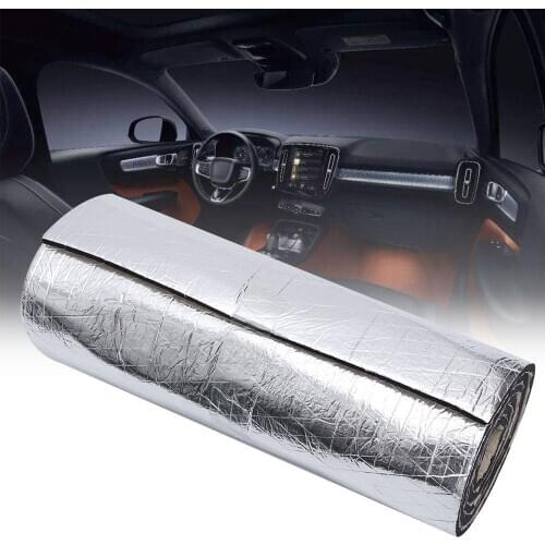 10mm Faom Door Sound Deadening Mat Universal Deadener Sound Deadener Adhesive Hood Soundproof Cotton Engine Insulation