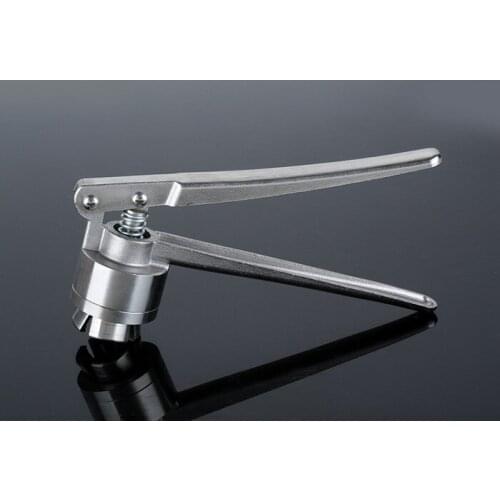 1Pc Stainless Steel Manual Vial Crimper Hand Sealing Machine For Crimping 20mm Flip Off Cap bottle Clamp Pliers Capping Machine