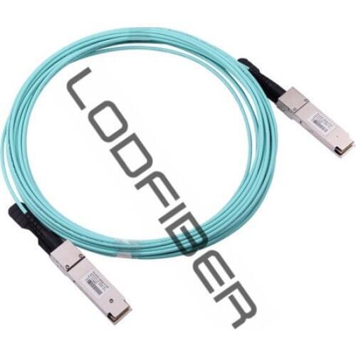 25m (82ft) Brocade QSFP28-100G-AOC-25M Compatible 100G QSFP28 Active Optical Cable