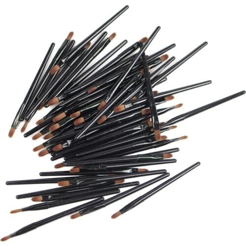 50Pcs/lot Disposable Lip Brush Gloss Wands Makeup Cosmetic Beauty Tool Applicator Lip Liner Make Up Brush Kit Hot sale