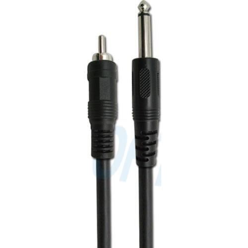 6.35 to RCA lotus audio line Computer speakers line Speakers sound line Signal cable 1M 3.2ft