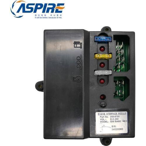 Free Shipping Brushless Diesel Generator Engine Interface Module EIM Plus Basic MK3 24v DC 258-9755