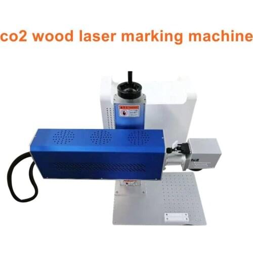 20w 30w 60w co2 laser source acrylic marking machine for customs wooden engraving machine for leather notebook