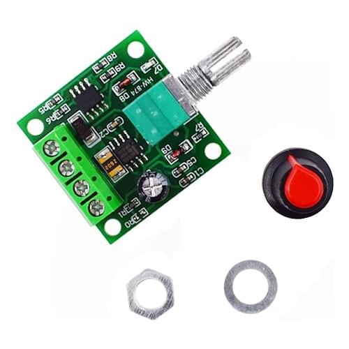 DC 1.8V 3V 5V 6V 12V 2A PWM Motor Speed Controller Low Voltage Motor Speed Control Switch PWM Adjustable Drive Module