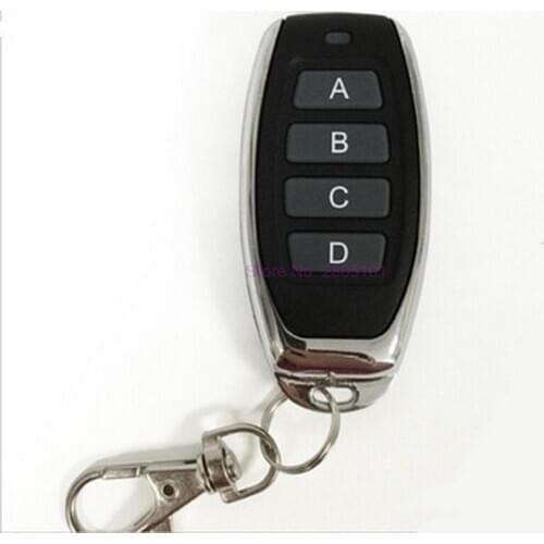 By dhl or fedex 50pcs 433MHz Universal 4 Channel Wireless Remote Control Duplicator Learning Copy Code Key for Garage Door