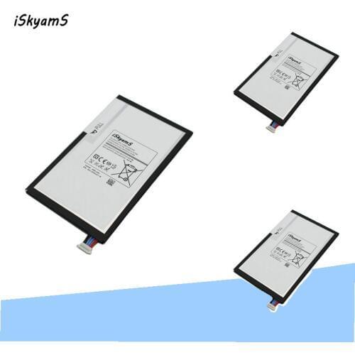 ISkyamS 3x 4450mAh T4450E Replacement Battery For Samsung Galaxy Tab 3 8.0 T310 T311 T315 SM-T310 SM-T311 E0288 E0396 Batteries