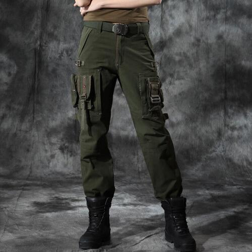 Autumn Overalls Multi-pocket Men Trousers Outdoor Camp Travel Climb Hunting Shooting Tactical Military Casual Rush Pants Lovers